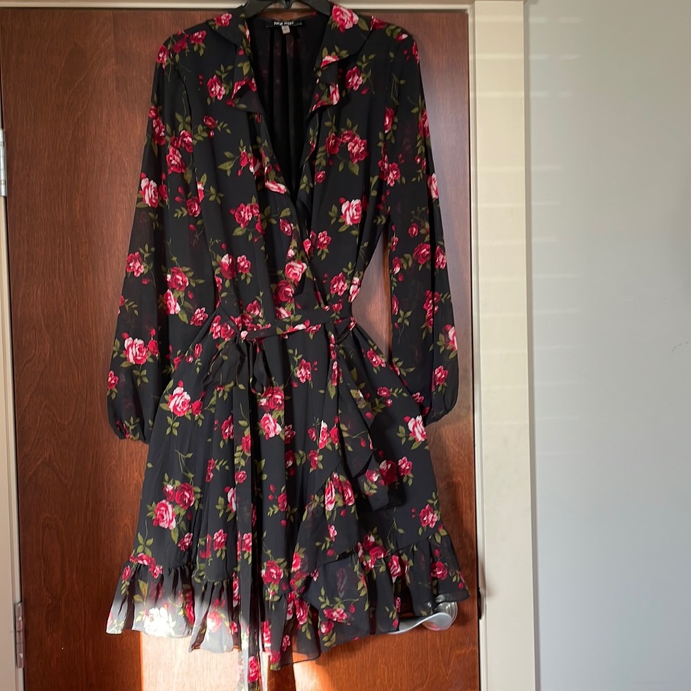 Nine West Floral wrap dress